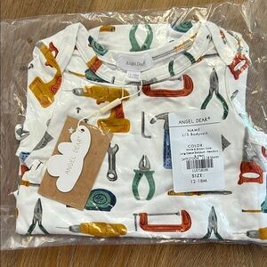 Angel Dear Colorful Tool Print Bodysuit